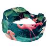 1 Pack Wide Headbands For Women Elastic Headband Pink Art Flamingo-541 Head Bands Women's Hair Band Turban Workout Soft Sweat Hairband Accessories view 1
