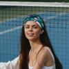 1 Pack Wide Headbands For Women Elastic Headband Pink Art Flamingo-541 Head Bands Women's Hair Band Turban Workout Soft Sweat Hairband Accessories view 2