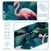 1 Pack Wide Headbands For Women Elastic Headband Pink Art Flamingo-541 Head Bands Women's Hair Band Turban Workout Soft Sweat Hairband Accessories view 4