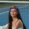 1 Pack Art Leaf-201 Elastic Soft Fabric Non-Slip Women's Fashion Headbands - Soft, Wide, and Stylish for All Occasions view 2