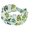 1 Pack Colored Leaves-171 Elastic Soft Fabric Non-Slip Women's Fashion Headbands - Soft, Wide, and Stylish for All Occasions view 1
