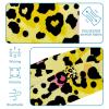 1 Pack Art Leopard Print-1107 Elastic Soft Fabric Non-Slip Women's Fashion Headbands - Soft, Wide, and Stylish for All Occasions view 4