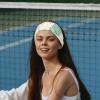 1 Pack Art Leaf-198 Elastic Soft Fabric Non-Slip Women's Fashion Headbands - Soft, Wide, and Stylish for All Occasions view 2