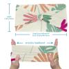 1 Pack Art Leaf-198 Elastic Soft Fabric Non-Slip Women's Fashion Headbands - Soft, Wide, and Stylish for All Occasions view 3