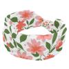 1 Pack Art Flower-687 Elastic Soft Fabric Non-Slip Women's Fashion Headbands - Soft, Wide, and Stylish for All Occasions view 1
