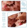 1 Pack Pink Cherry Blossoms-420 Elastic Soft Fabric Non-Slip Women's Fashion Headbands - Soft, Wide, and Stylish for All Occasions view 4