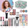 Hot Sugar Makeup Kit for Preteen Girls 10-12, Birthday Christmas Makeup Gift Set for Teens 16-18, All in One Beginner Makeup Kit for Women Full Kit (Floral Green) view 2