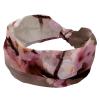 1 Pack Wide Headbands For Women Elastic Headband Pink Art Cherry Blossom-427 Head Bands Women's Hair Band Turban Workout Soft Sweat Hairband Accessories view 1