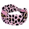 1 Pack Art Leopard Print-1083 Elastic Soft Fabric Non-Slip Women's Fashion Headbands - Soft, Wide, and Stylish for All Occasions view 1