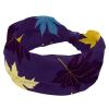 1 Pack Art Leaf-189 Elastic Soft Fabric Non-Slip Women's Fashion Headbands - Soft, Wide, and Stylish for All Occasions view 1