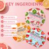 KONEUK 6 Pack Colorful Fruit Face Masks Skincare, Sheet Hydrating Face Mask, Collagen Facial Mask for Skin Care, Spa Birthday Party Supplies, Bulk Teacher Gifts, Graduation Gifts and Party Favors view 2