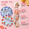 KONEUK 6 Pack Colorful Fruit Face Masks Skincare, Sheet Hydrating Face Mask, Collagen Facial Mask for Skin Care, Spa Birthday Party Supplies, Bulk Teacher Gifts, Graduation Gifts and Party Favors view 4