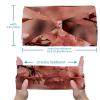 1 Pack Aesthetic Pink Cherry Blossom-483 Elastic Soft Fabric Non-Slip Women's Fashion Headbands - Soft, Wide, and Stylish for All Occasions view 3