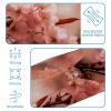 1 Pack Aesthetic Pink Cherry Blossom-483 Elastic Soft Fabric Non-Slip Women's Fashion Headbands - Soft, Wide, and Stylish for All Occasions view 4