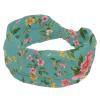 1 Pack Art Flower-699 Elastic Soft Fabric Non-Slip Women's Fashion Headbands - Soft, Wide, and Stylish for All Occasions view 1