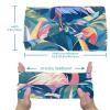 1 Pack Wide Headbands For Women Elastic Headband Pink Art Flamingo-517 Head Bands Women's Hair Band Turban Workout Soft Sweat Hairband Accessories view 3