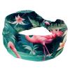 1 Pack Pink Art Flamingo-543 Elastic Soft Fabric Non-Slip Women's Fashion Headbands - Soft, Wide, and Stylish for All Occasions view 1