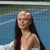 1 Pack Wide Headbands For Women Elastic Headband Pink Cherry Blossoms-415 Head Bands Women's Hair Band Turban Workout Soft Sweat Hairband Accessories view 2
