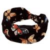 1 Pack Headbands for Women Non Slip Elastic Sports Hair Bands for Women, Soft Cloth Headband for Workout Yoga Fashion Hair Accessories,Aesthetic Butterfly-875 view 1