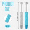 2 PCS Piercing Ball Grabber Tool Rook Piercing Jewelry 4 Claw Gem Picker Tool Stainless Steel Jeweler Pick Up Tool Claw Tweezers Piercing Assistant Pen for Jewelry Gem Small Parts Pickup (Silver Blue) view 2