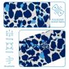 1 Pack Headbands for Women Non Slip Elastic Sports Hair Bands for Women, Soft Cloth Headband for Workout Yoga Fashion Hair Accessories,Art Leopard Print-1118 view 4