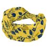 1 Pack Headbands for Women Non Slip Elastic Sports Hair Bands for Women, Soft Cloth Headband for Workout Yoga Fashion Hair Accessories,Art Leaf-218 view 1