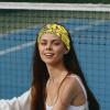 1 Pack Headbands for Women Non Slip Elastic Sports Hair Bands for Women, Soft Cloth Headband for Workout Yoga Fashion Hair Accessories,Art Leaf-218 view 2