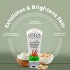 Herbal's White-Glow Face Scrub, Oatmeal and Yogurt, 100g, 2 Pack view 3