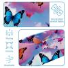 1 Pack Art Butterfly-996 Elastic Soft Fabric Non-Slip Women's Fashion Headbands - Soft, Wide, and Stylish for All Occasions view 4