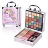 Hot Sugar Girls Makeup Kit Age 4-6 7-8 10-12, Little Girl Makeup Set, Makeup Kit for Teenagers 13-15 Includes Eyeshadow Lip Gloss Blush Highlighter Contour Brush (Pink Unicorn) view 1