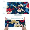 1 Pack Wide Headbands For Women Elastic Headband Art Flower-709 Head Bands Women's Hair Band Turban Workout Soft Sweat Hairband Accessories view 3