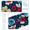 1 Pack Wide Headbands For Women Elastic Headband Art Flower-709 Head Bands Women's Hair Band Turban Workout Soft Sweat Hairband Accessories view 4