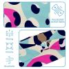 1 Pack Art Leopard Print-1131 Elastic Soft Fabric Non-Slip Women's Fashion Headbands - Soft, Wide, and Stylish for All Occasions view 4