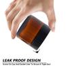 1.77oz Thick Small Glass Jars w/Lids & Inner Liners,WINCUR Refillable Cosmetic Lotion Containers Bottle Amber Glass Mason Jars for Cream, Honey, Jam, Jelly 10 Pack(Black Lids 2.2 * 1.77") view 4