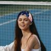 1 Pack Headbands for Women Non Slip Elastic Sports Hair Bands for Women, Soft Cloth Headband for Workout Yoga Fashion Hair Accessories,Pink Art Flamingo-548 view 2