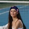 1 Pack Pink Art Cherry Blossom-477 Elastic Soft Fabric Non-Slip Women's Fashion Headbands - Soft, Wide, and Stylish for All Occasions view 2