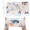 1 Pack Wide Headbands For Women Elastic Headband Aesthetic Butterfly-877 Head Bands Women's Hair Band Turban Workout Soft Sweat Hairband Accessories view 3