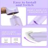 Bikini Trimmer for Women, Electric Razor for Pubic Hair 3-in-1, Bikini Shaver for Legs Body Hair, Womens Electric Razor IPX6 Waterproof, Gifts for Women,Purple view 4