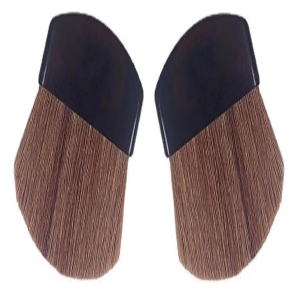 Mini Powder Brush, 2Pcs Small Makeup Brush Facial Makeup Brush, Blush Brushes, Makeup Brushes and Tools