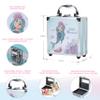 Hot Sugar Girls Makeup Kit Age 4-6 7-8 10-12, Little Girl Makeup Set, Makeup Kit for Teenagers 13-15 Includes Eyeshadow Lip Gloss Blush Highlighter Contour Brush (Blue Mermaid) view 4