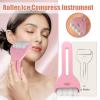 Ice Eye Roller - Facial Cooling Tool, Beauty Massager | Skin Care Relaxation Device for Neck Travel Spa Use Puffiness Soothing Toning tharapy Face Iceball Roller Women Men Cold treatmant Aid view 3