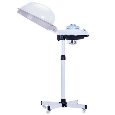 DWNYSMUSC Salon Hair Steamer,Barber Shops Tools,Rolling Floor Base,Adjustable Height,Temperature,Timer,for Hair Treatment
