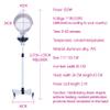 DWNYSMUSC Salon Hair Steamer,Barber Shops Tools,Rolling Floor Base,Adjustable Height,Temperature,Timer,for Hair Treatment view 2