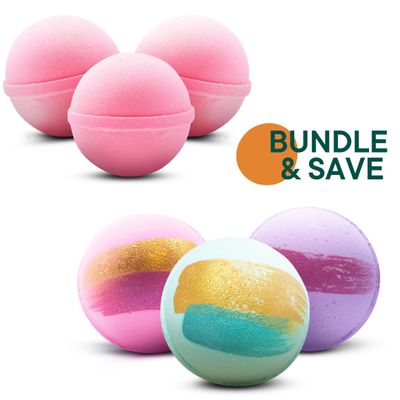 Latika Bath Bombs - Color-Changing and Princess bathbombs for Ultimate Relaxation and Skin Nourishment
