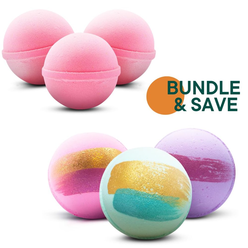 Latika Bath Bombs - Color-Changing and Princess bathbombs for Ultimate Relaxation and Skin Nourishment