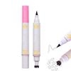 Aaiffey Faux Freckle Stamp with Eyeliner,Dual Ended Fake Freckle & Black Liquid Eyeliner 2 in 1,Long Lasting Quick Dry Fake Freckles Pen For Natural Lifelike Freckles Makeup (#4) view 1