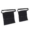 2pcs Half Waist Hair Stylist Apron with Pockets Adjustable Waist Belt Salon Apron,Bleach proof Half Waist Apron for Salons, Cosmetology,Groomers view 3
