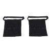 2pcs Half Waist Hair Stylist Apron with Pockets Adjustable Waist Belt Salon Apron,Bleach proof Half Waist Apron for Salons, Cosmetology,Groomers view 4