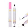 Aaiffey Faux Freckle Stamp with Eyeliner,Dual Ended Fake Freckle & Black Liquid Eyeliner 2 in 1,Long Lasting Quick Dry Fake Freckles Pen For Natural Lifelike Freckles Makeup (#1) view 1