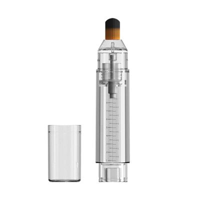 PRECISE SCALP APPLICATOR OIL ROLLER BALL FOR EFFECTIVE HAIR CARE MEN WOMEN (Transparent White)